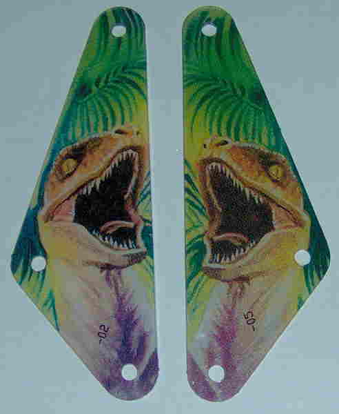 (image for) Sega Jurassic Park: Lost World Slingshot Plastic Pair - Used